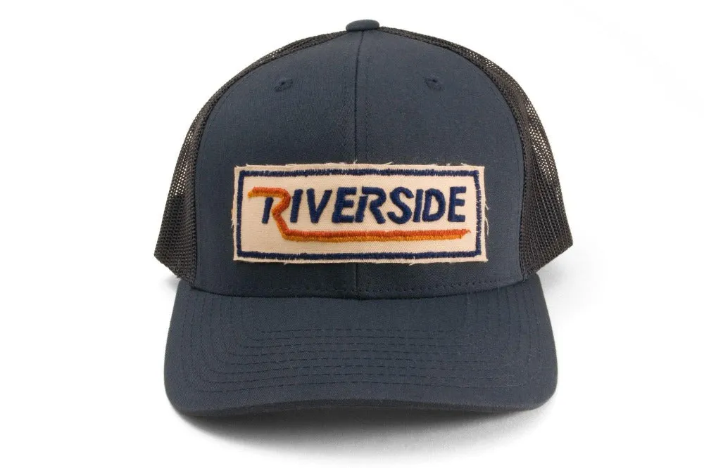 #219 - Basecap Trucker Cap Riverside blue