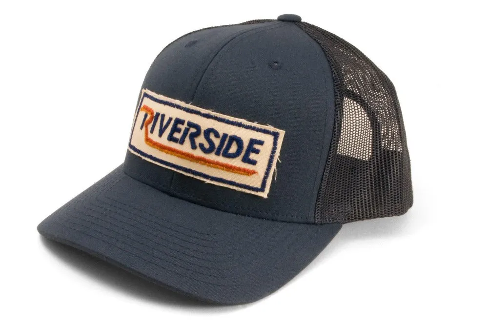 #219 - Basecap Trucker Cap Riverside blue