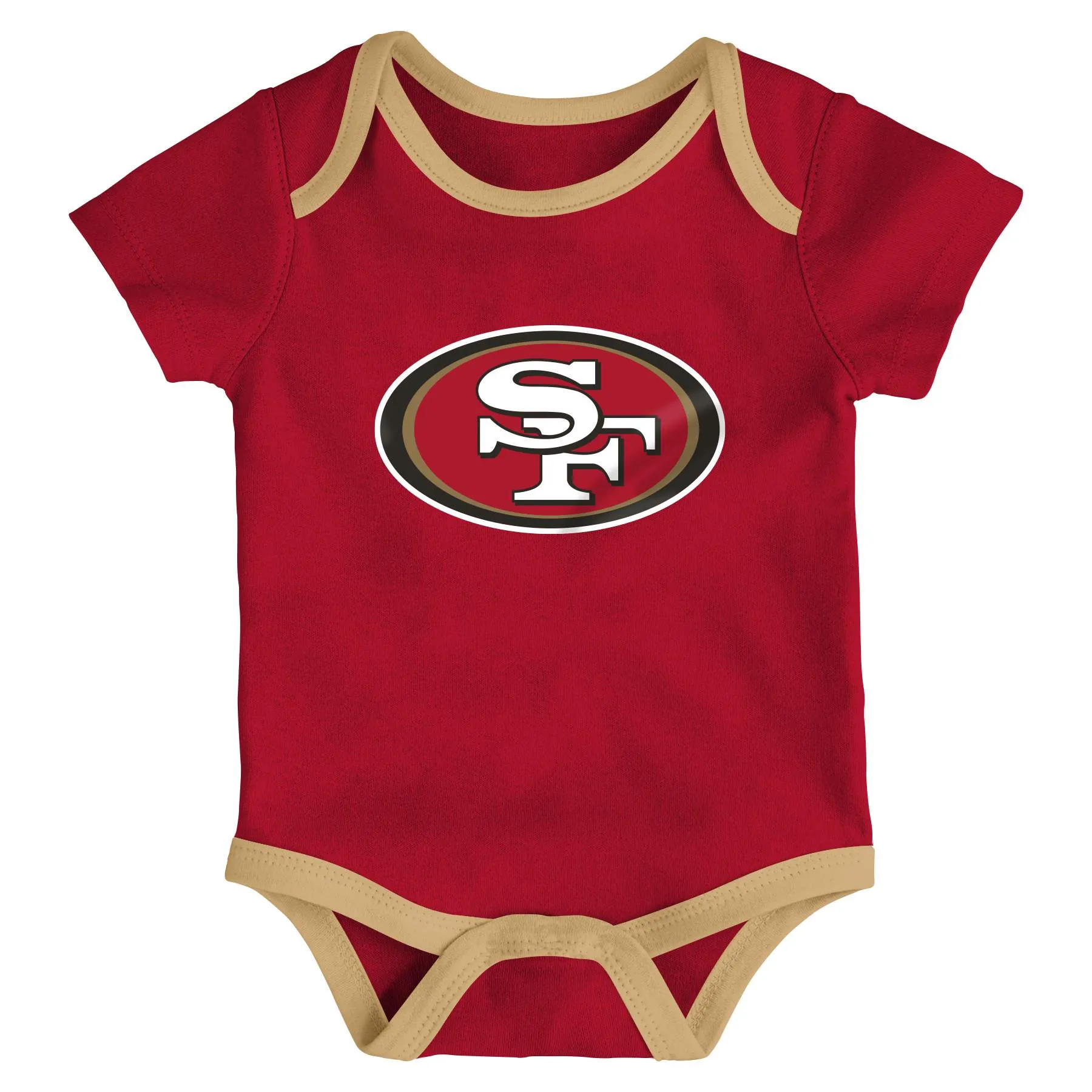 49ers Gameday 3 Piece Bodysuit Set