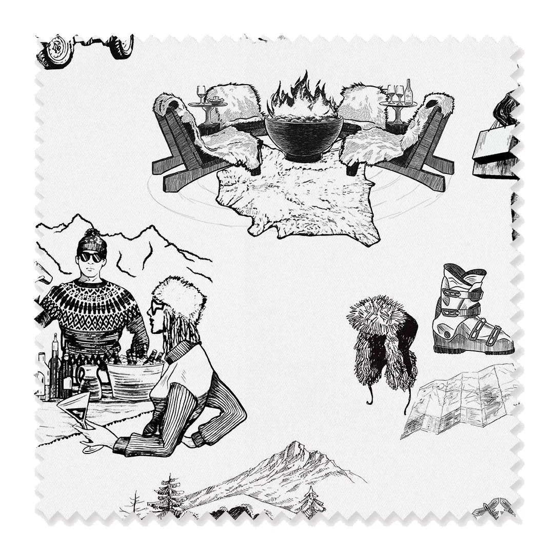 Après Ski Toile Fabric