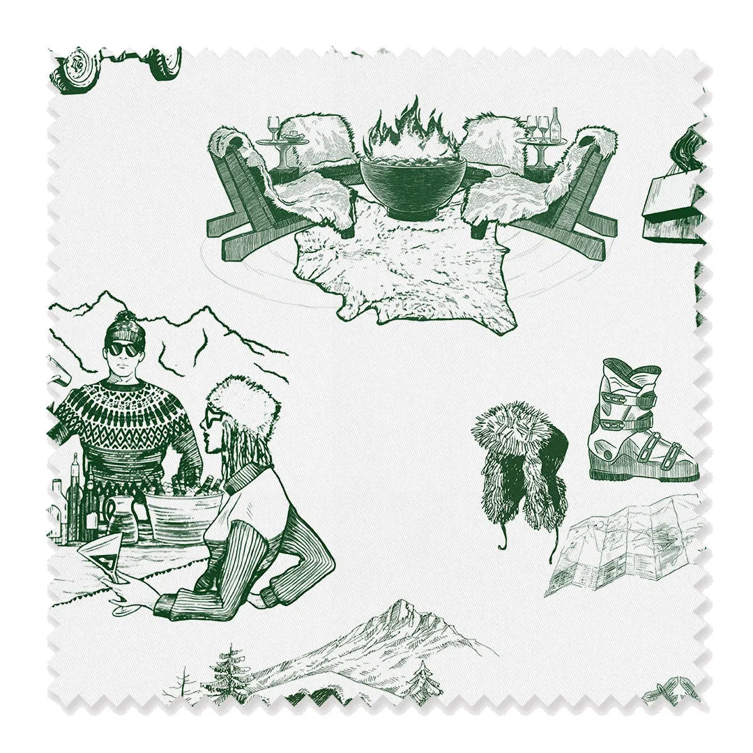Après Ski Toile Fabric