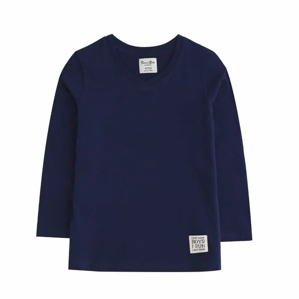 British Long Sleeve T-shirts 3 Pack Set