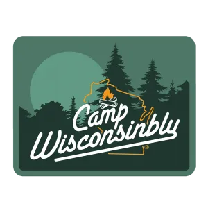 Camp Wisconsinbly "Forest" Sticker