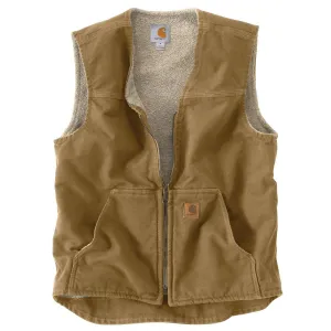 Carhartt Men's Frontier Brown Rugged Vest