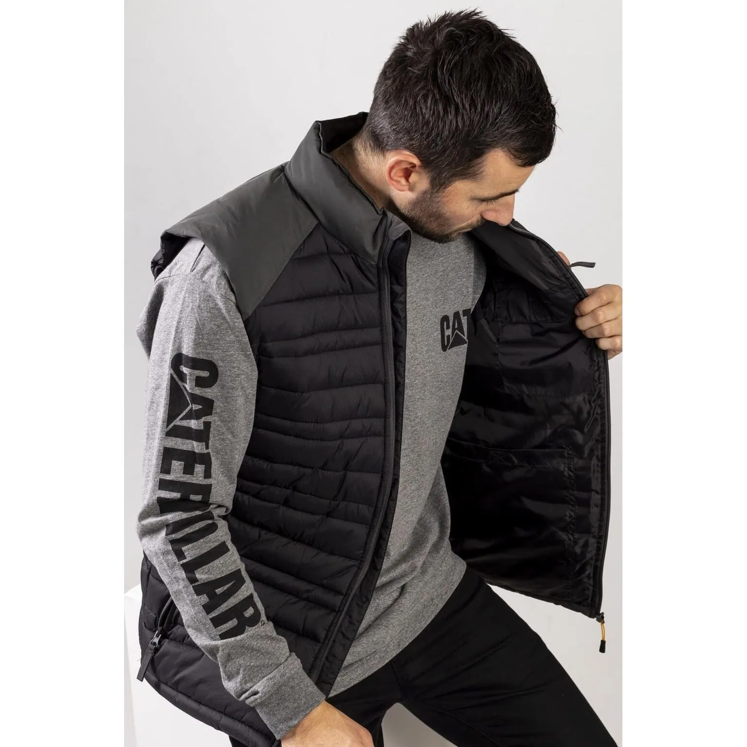 Caterpillar Defender Insulated Vest Mens