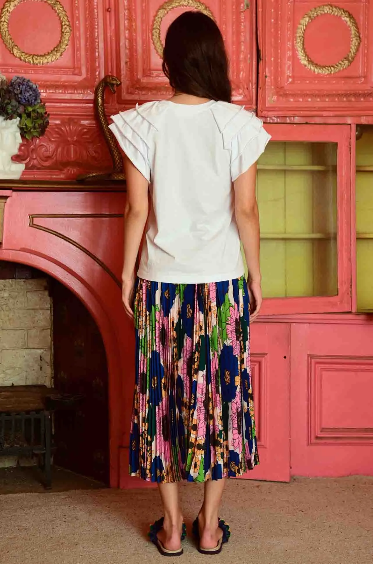 Coop - Empire Of The Sunflower The Pleat Is On Skirt