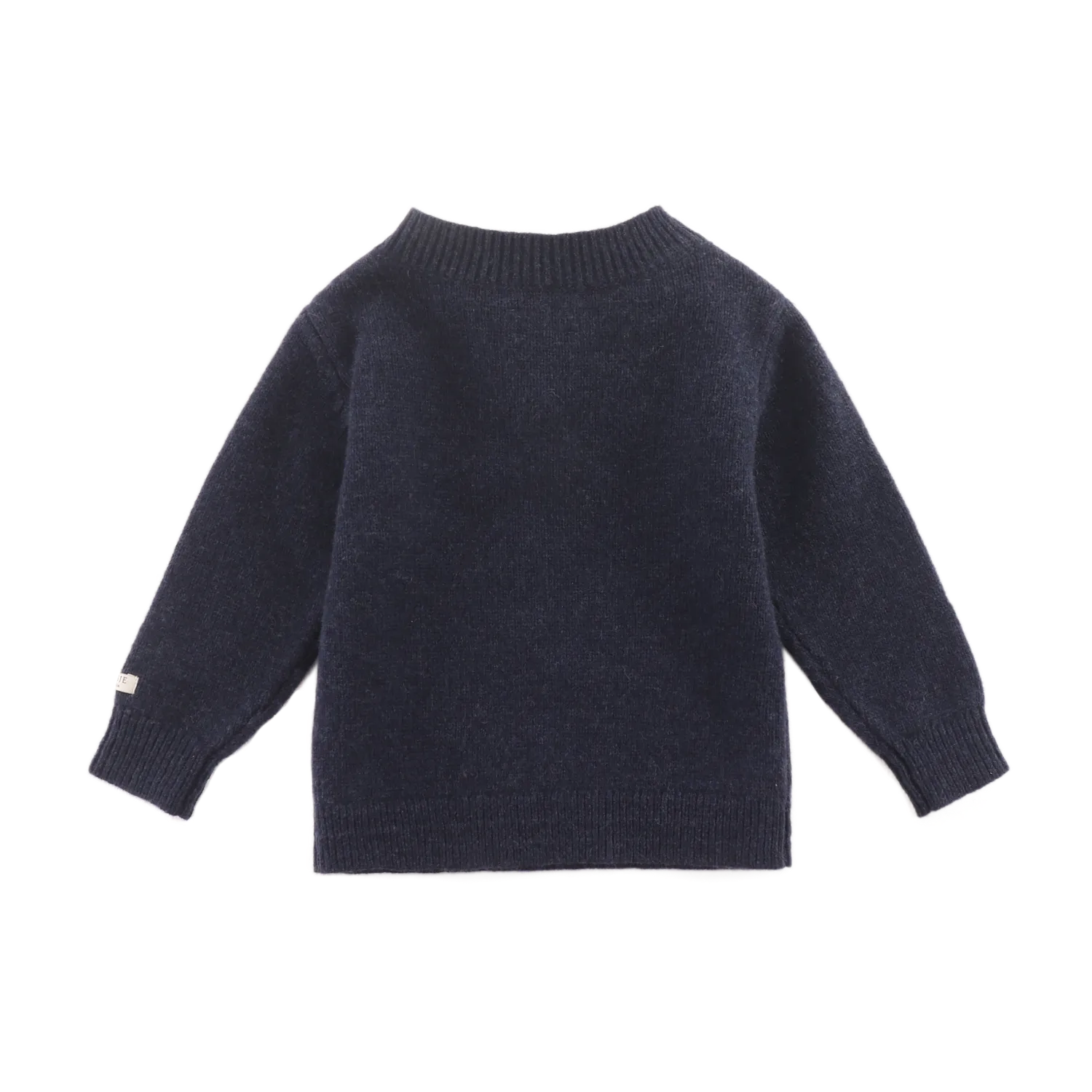 Denn Merino Wool Sweater | Koala | Blue Marine Melange