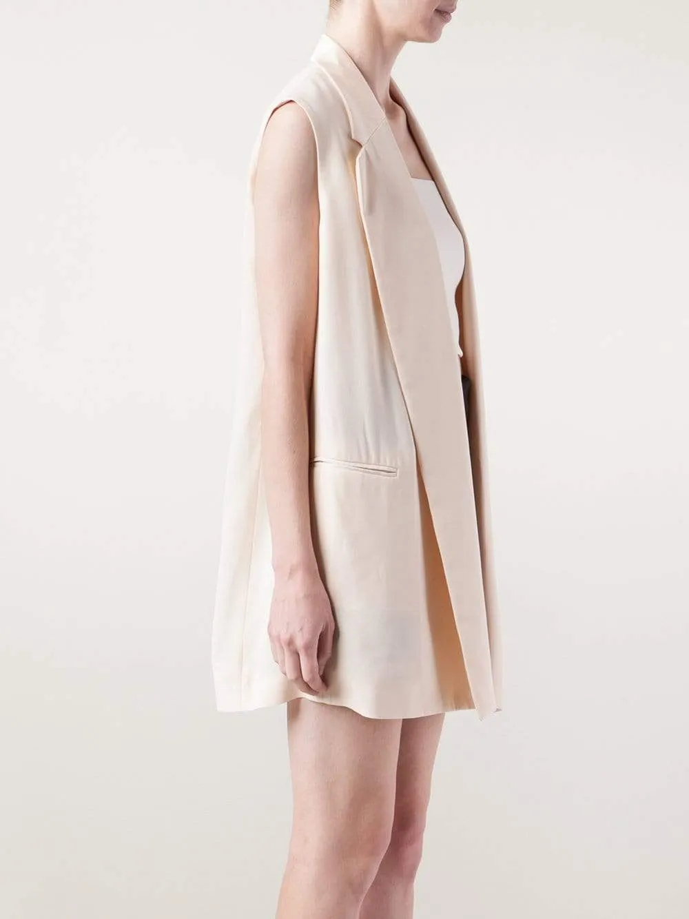 Drape Vest Lapel