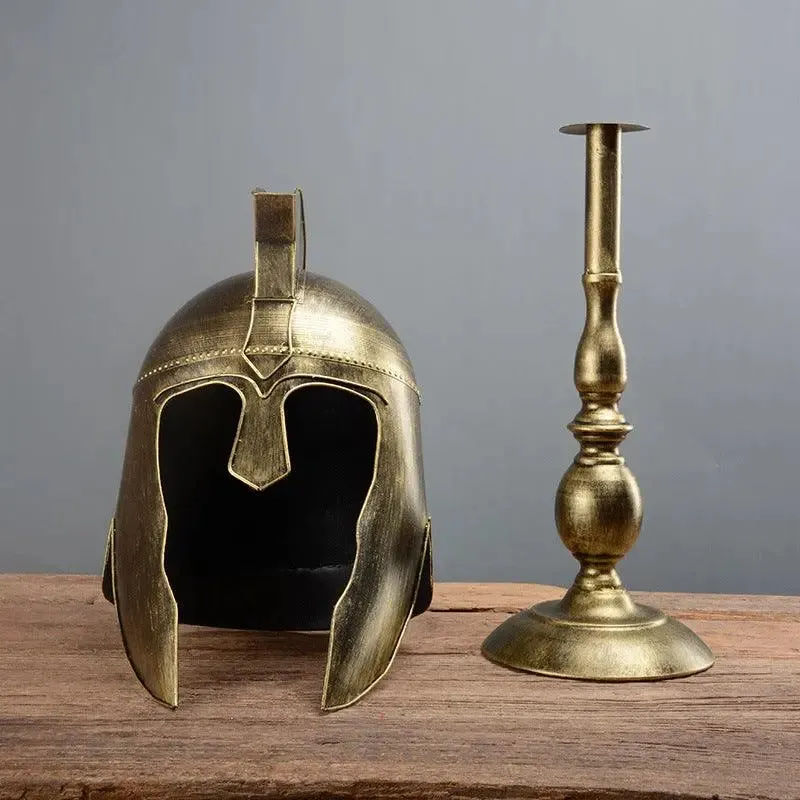 European-style Wrought Iron Armor Samurai Ornaments.