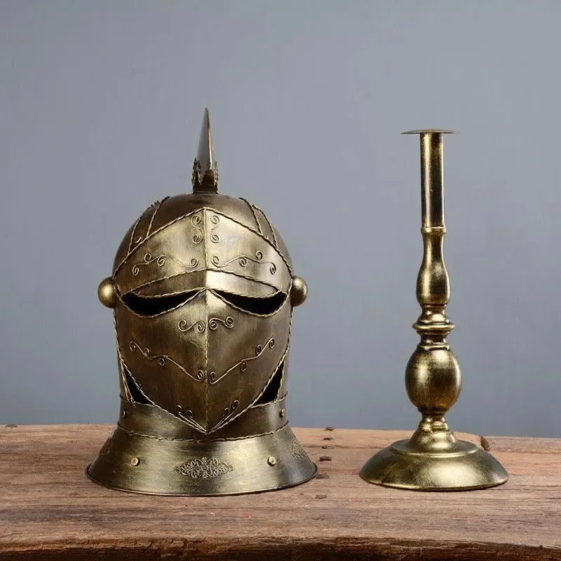European-style Wrought Iron Armor Samurai Ornaments.