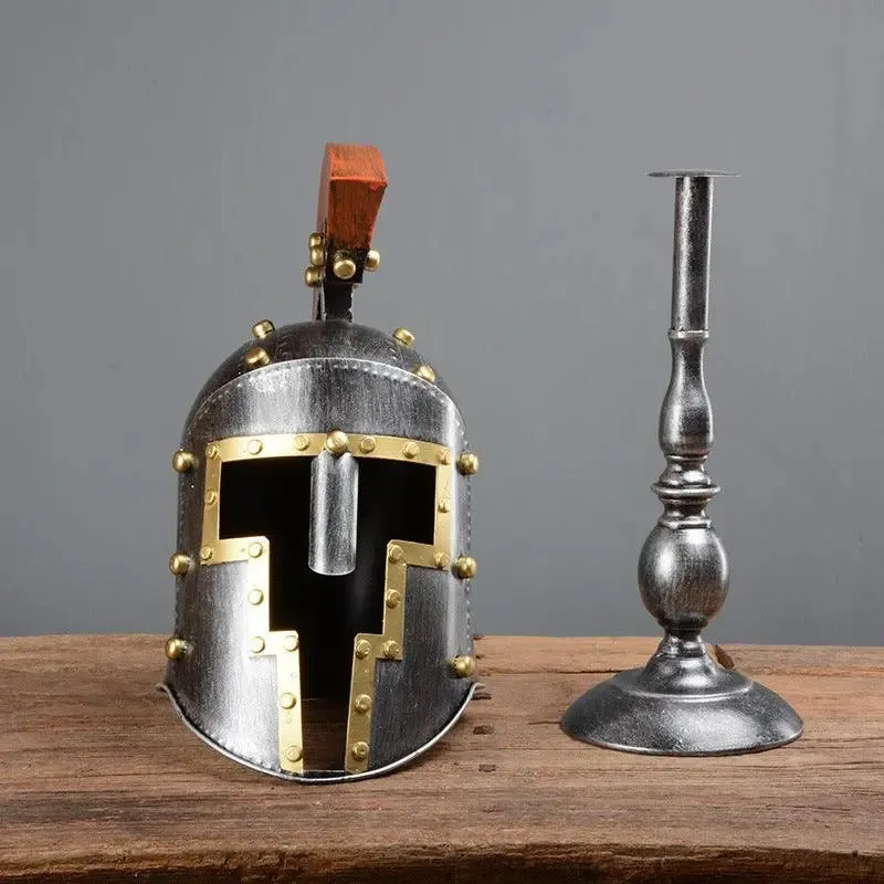 European-style Wrought Iron Armor Samurai Ornaments.