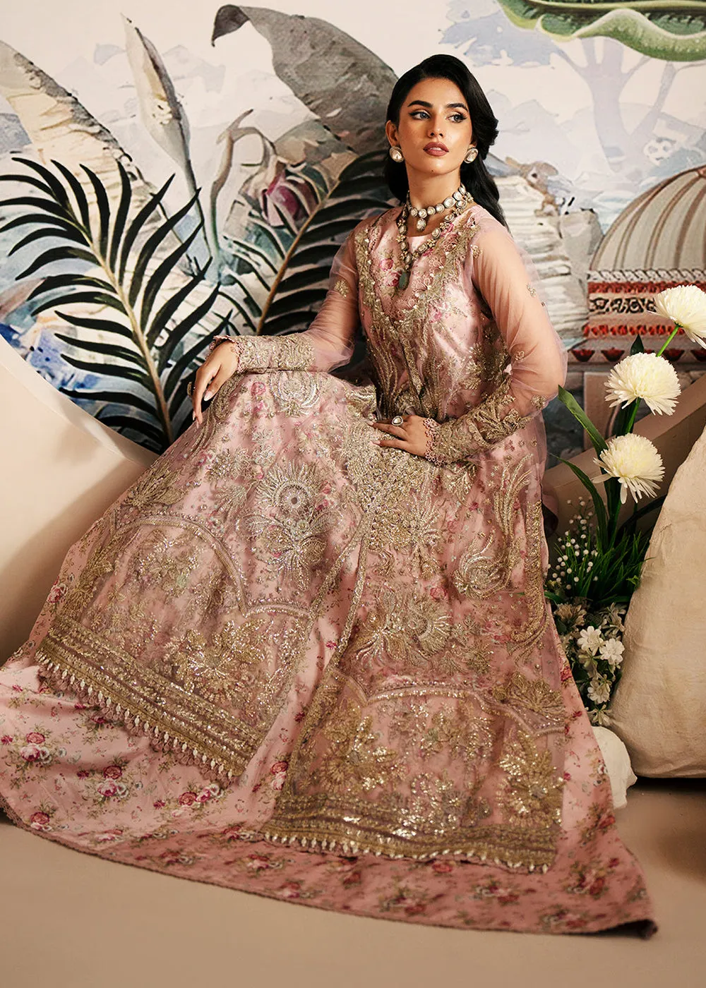 Inayat Festive Formals '24 by AJR Couture | Begonia