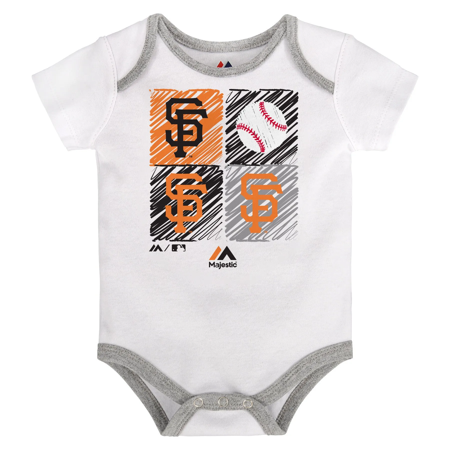 Let's Go Giants Creeper 3-Pack