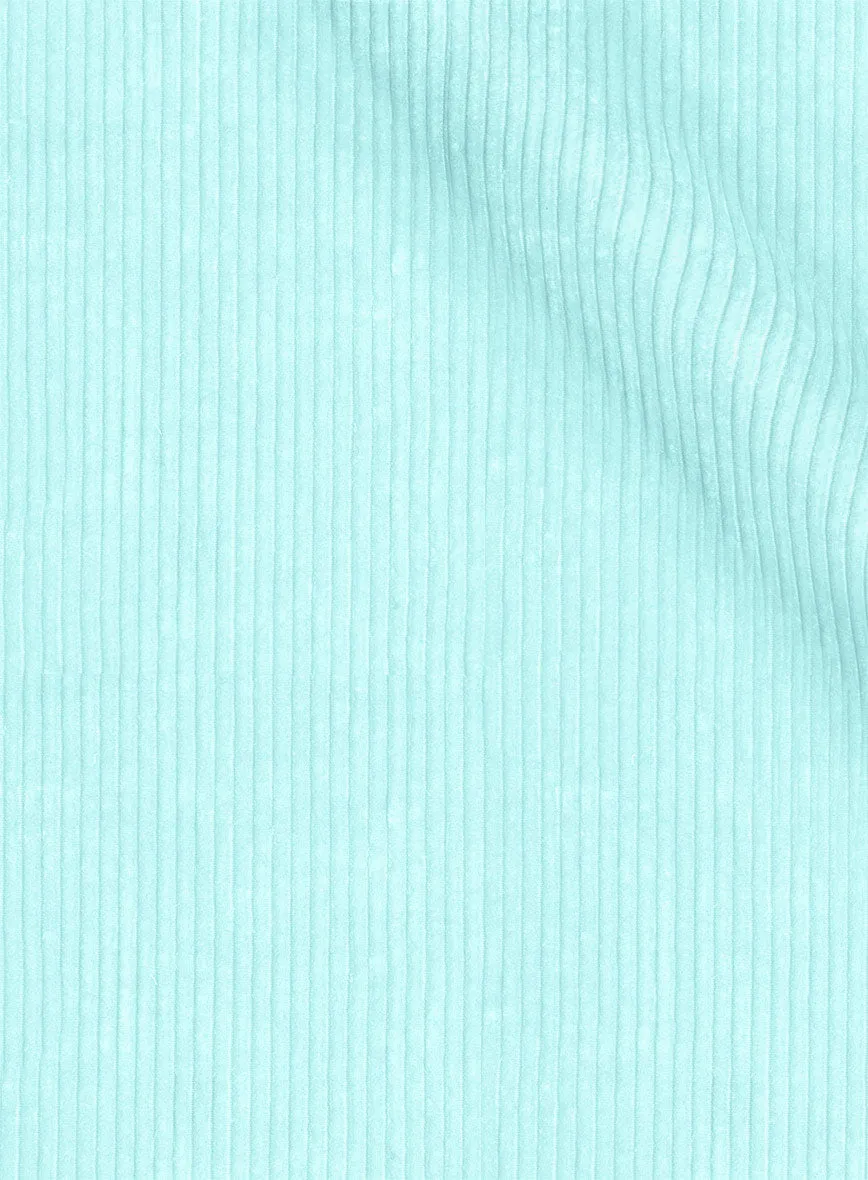 Light Blue Corduroy Suit