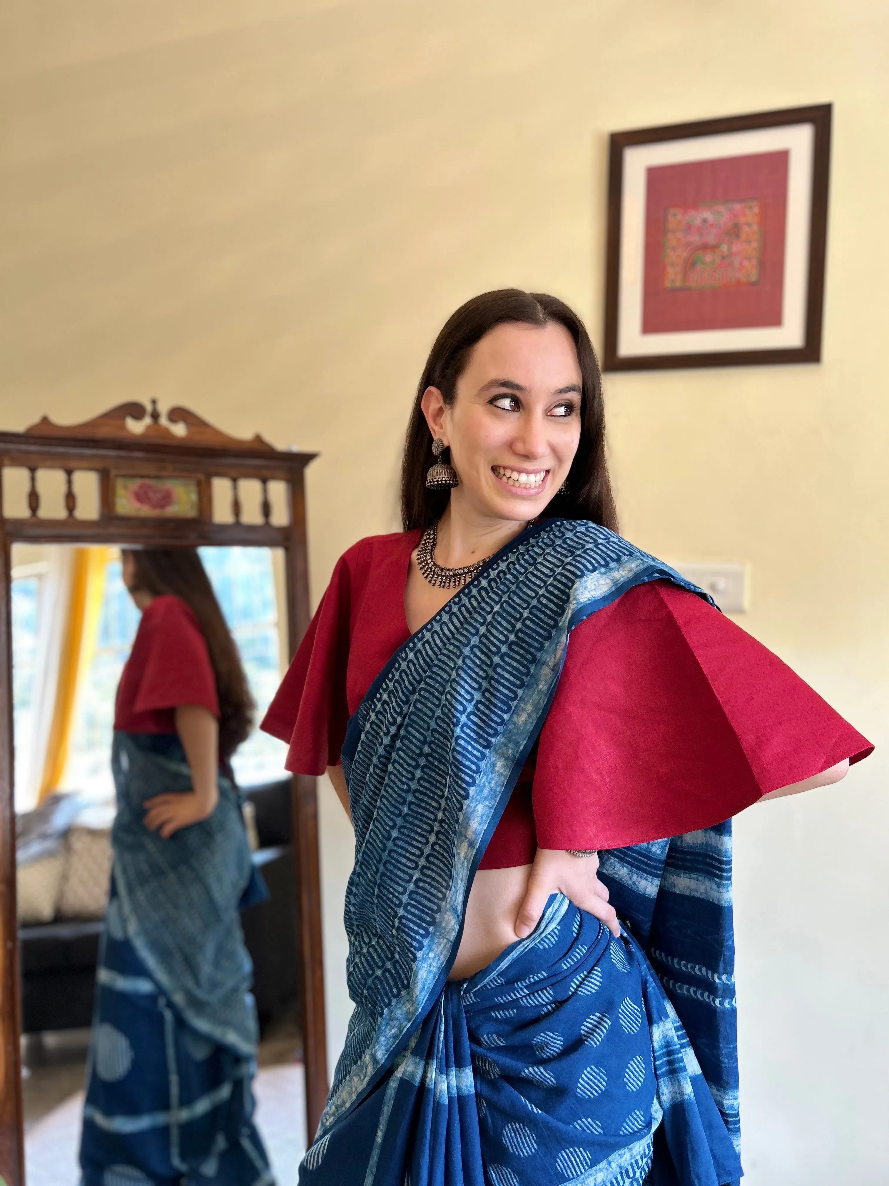Neelam Cotton Saree
