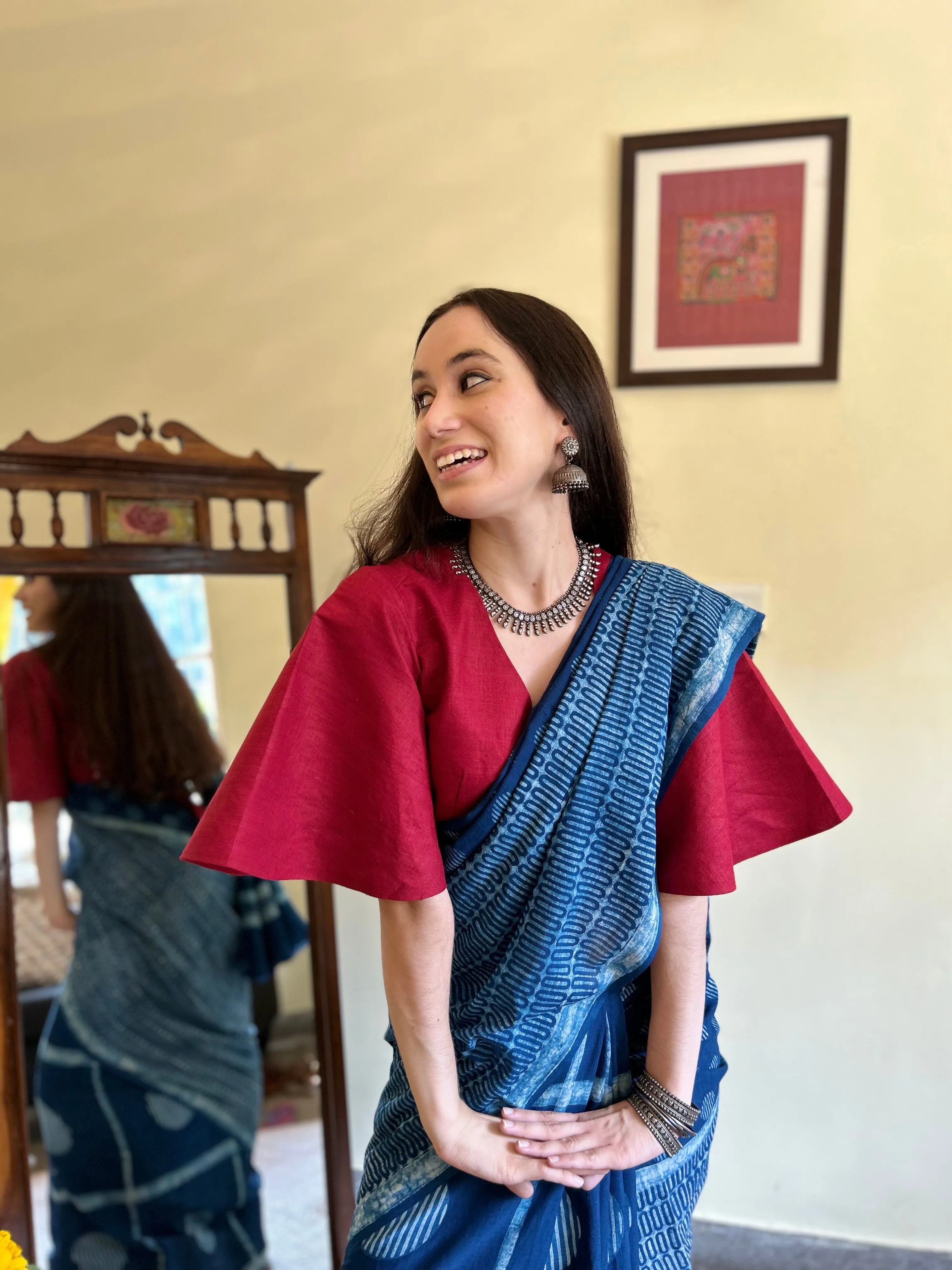 Neelam Cotton Saree
