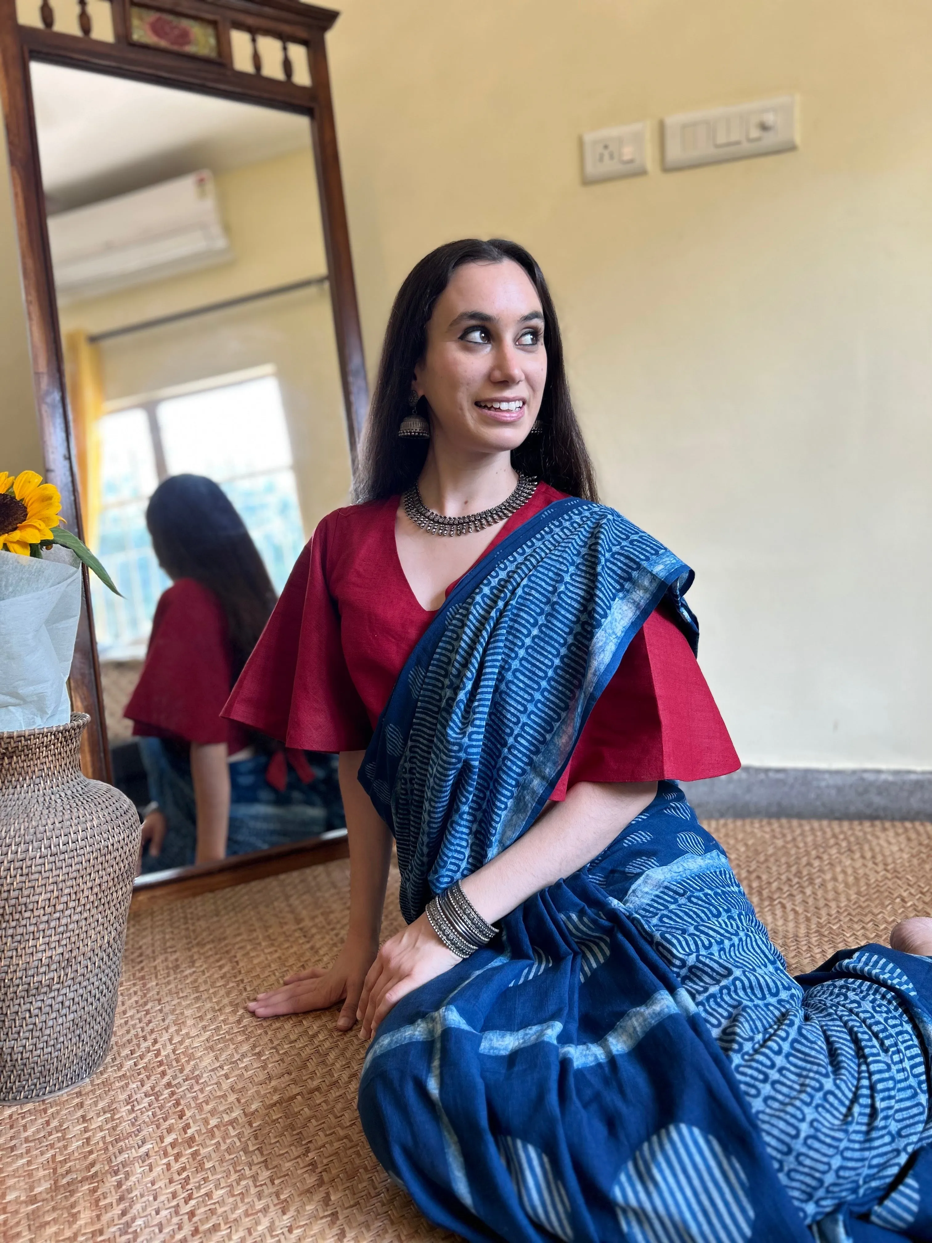 Neelam Cotton Saree