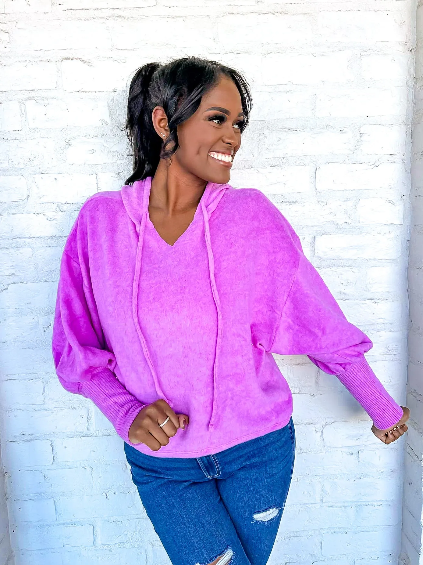 On The Go Warmth Mauve Hoodie