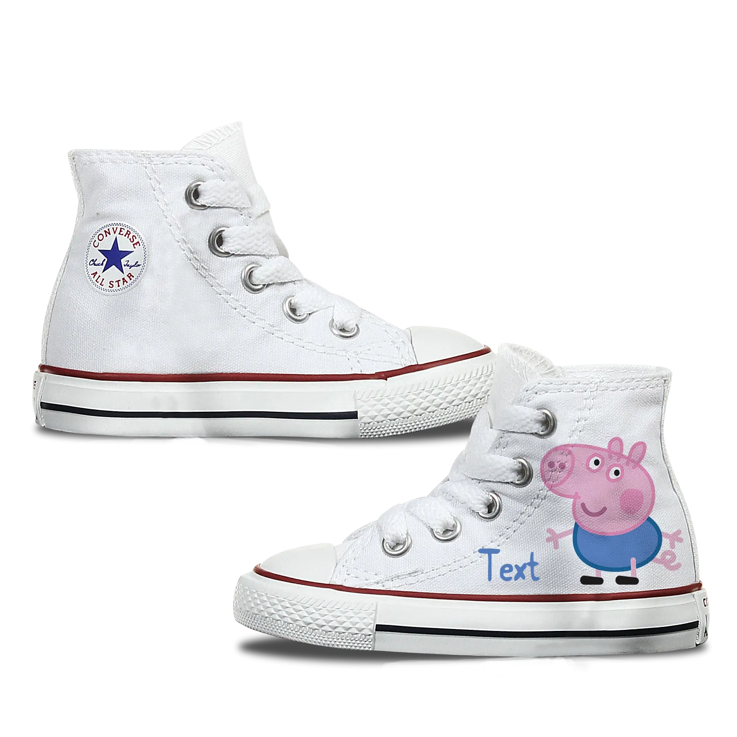 Peppa Pig! Custom Converse