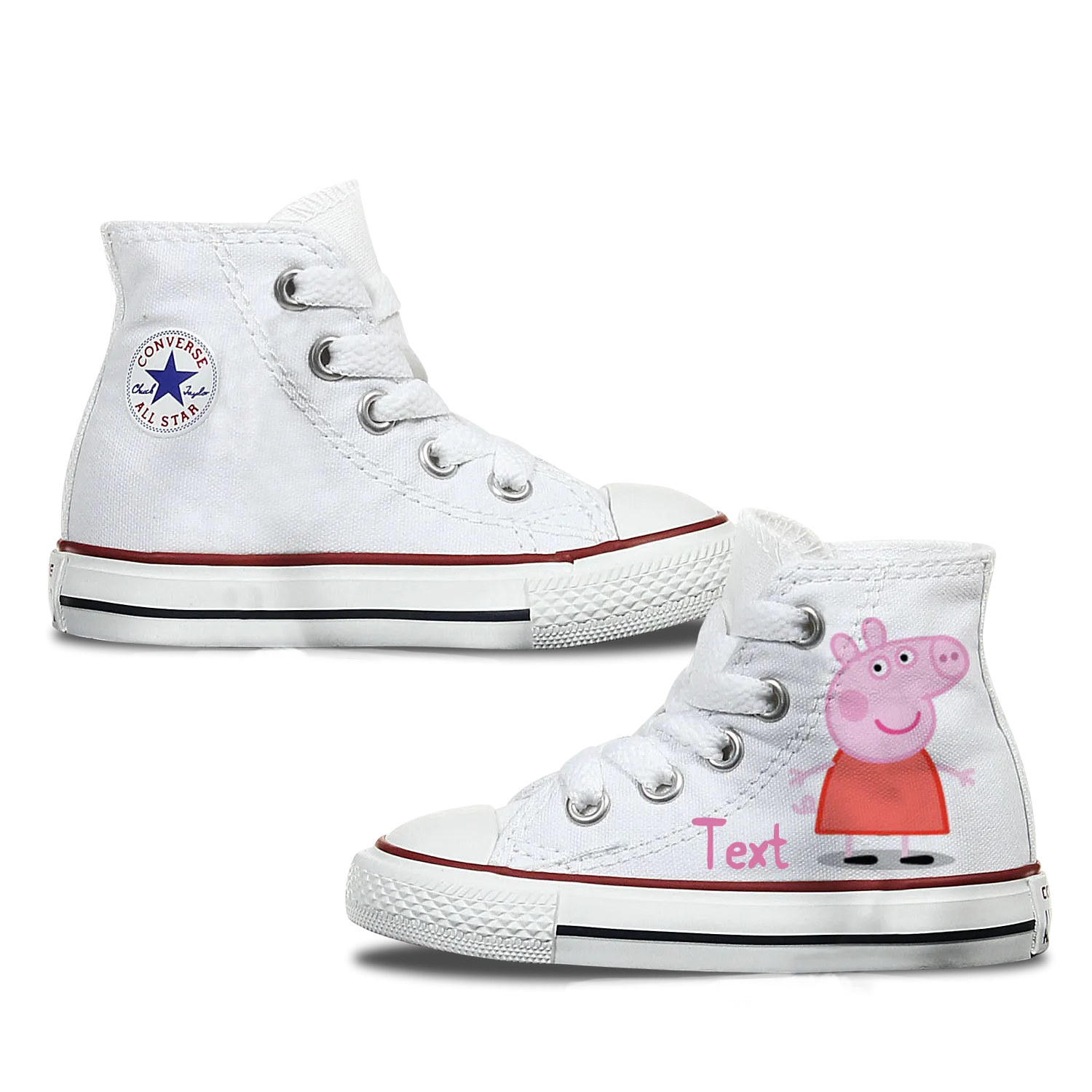 Peppa Pig! Custom Converse