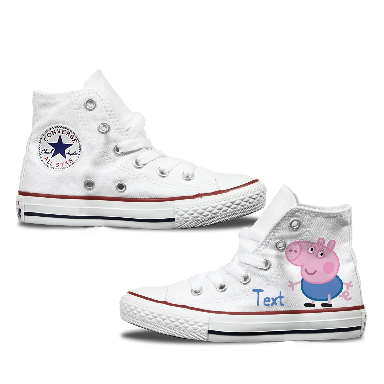 Peppa Pig! Custom Converse