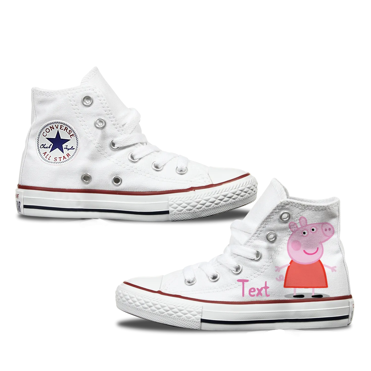 Peppa Pig! Custom Converse