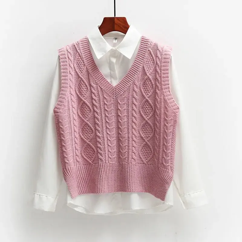 Pre Order:  Embossed Knit Short Vest