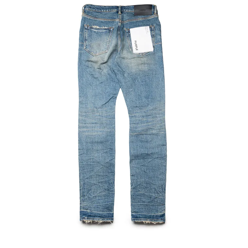 Purple Brand Low Rise Skinny Leg 9 To 5 Jean - Dark Indigo