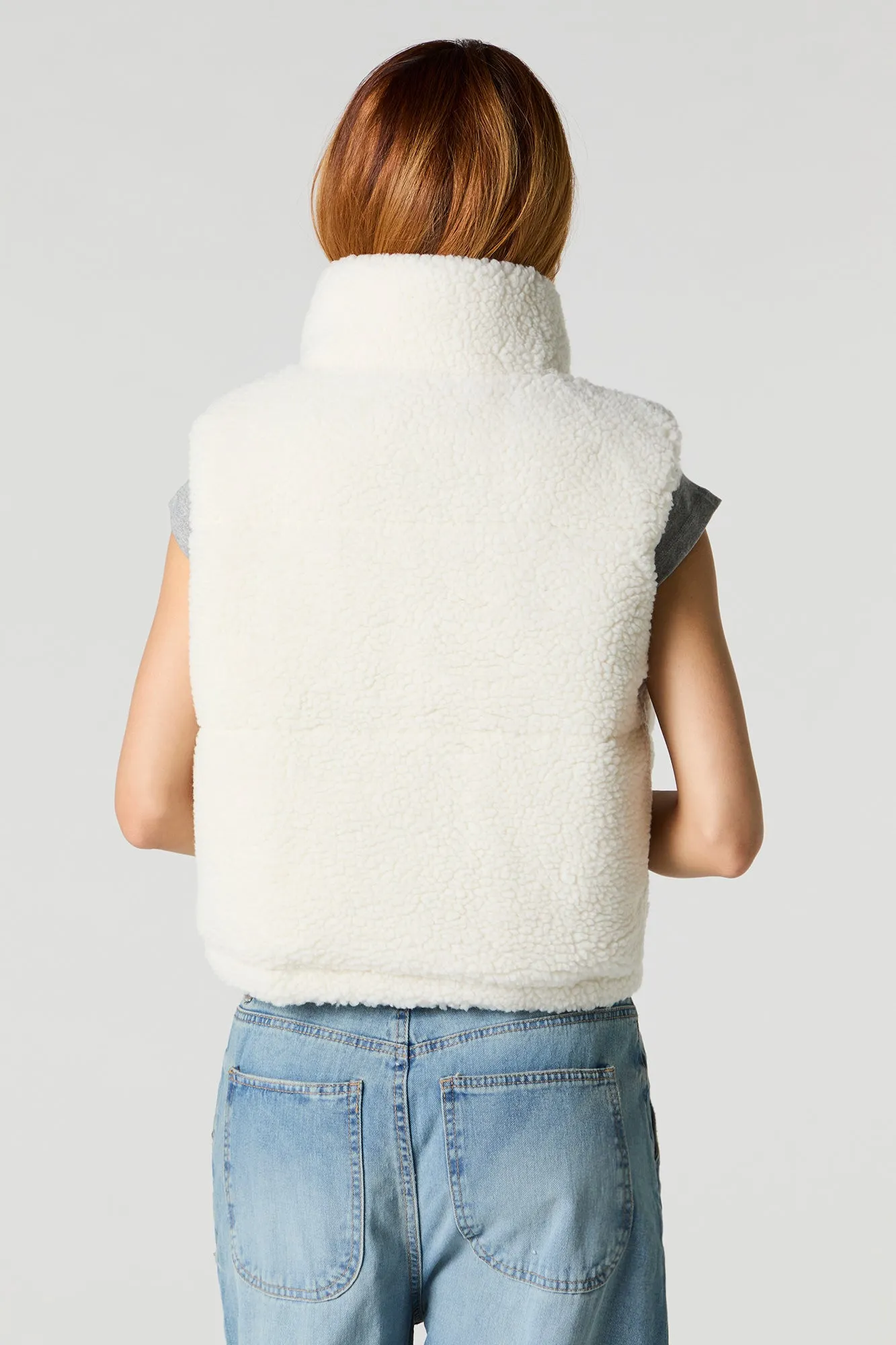 Sherpa Puffer Vest