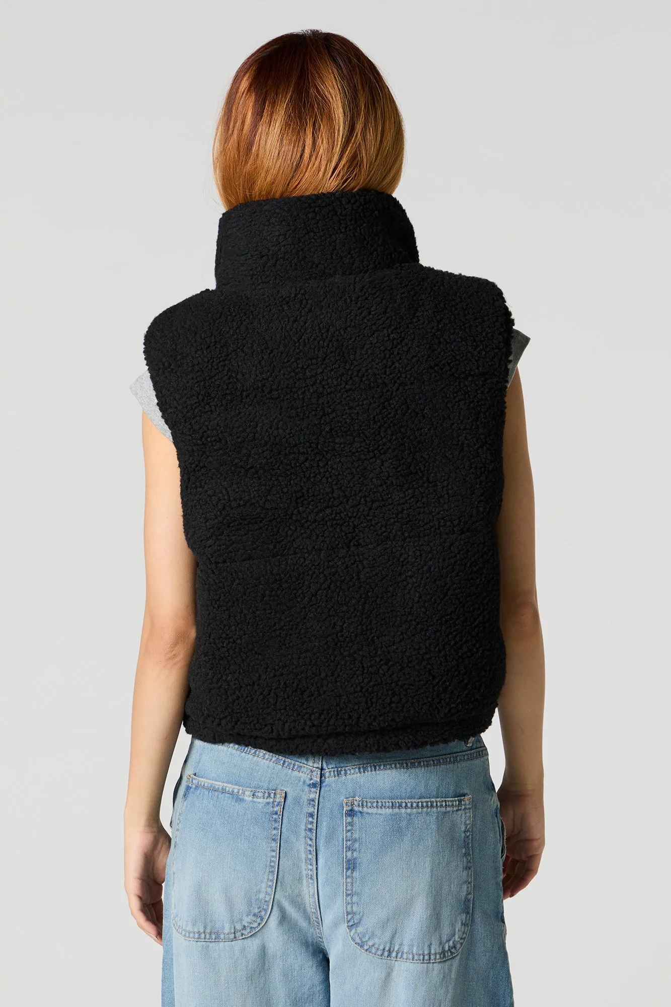 Sherpa Puffer Vest