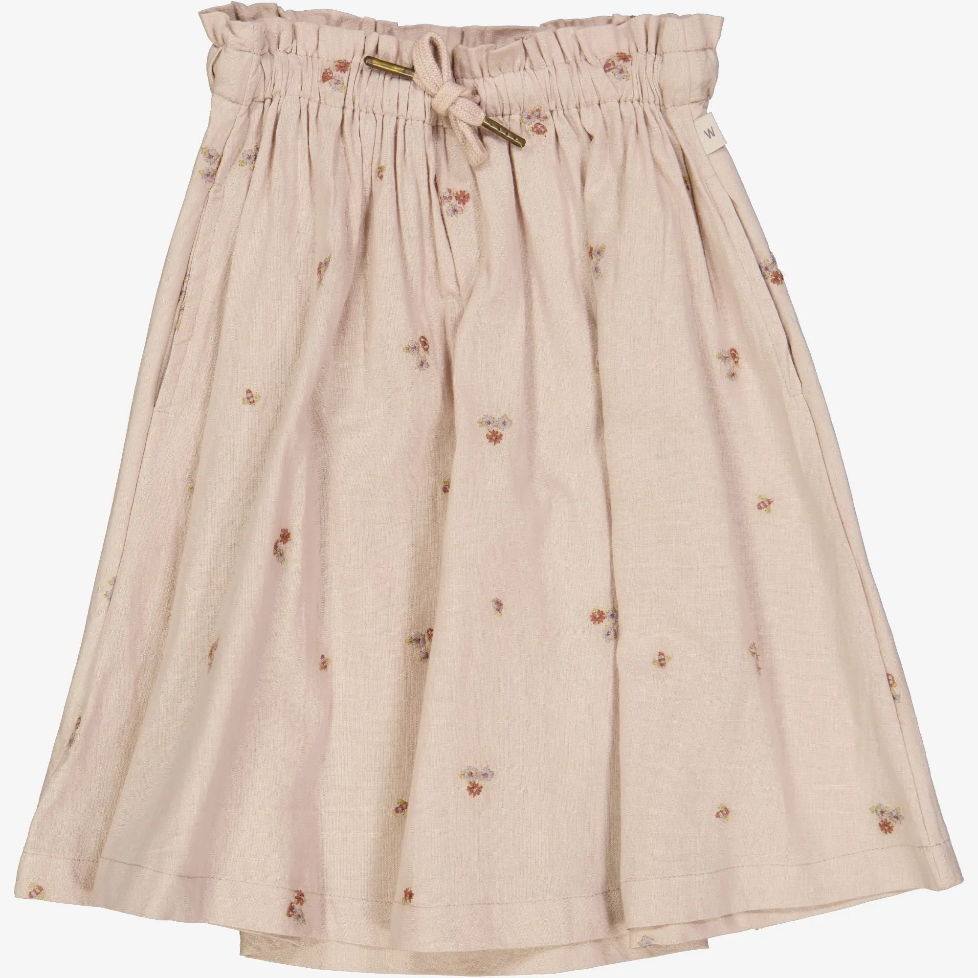 Skirt Nora - embroidery flowers