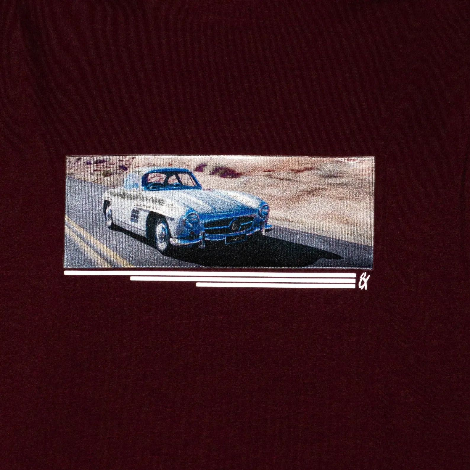 SL Forever 8X Street T-Shirt - Burgundy