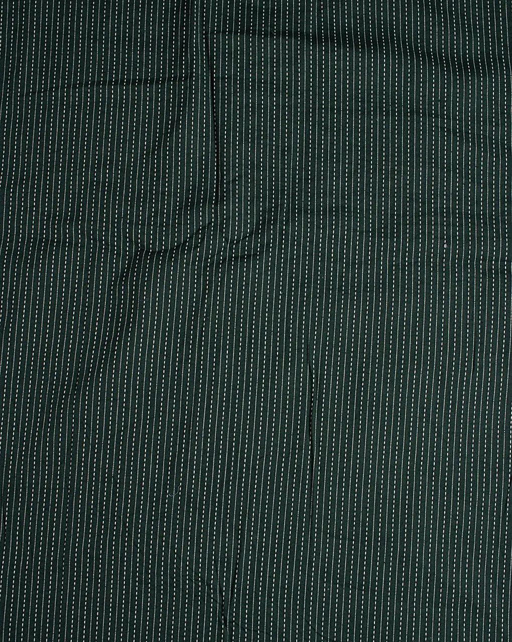 Teal Plain Kantha Cotton Fabric