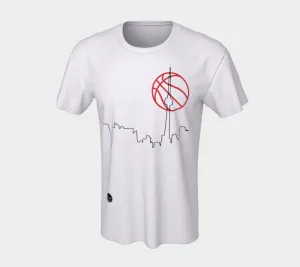 Toronto Outline Basketball Unisex T-Shirt