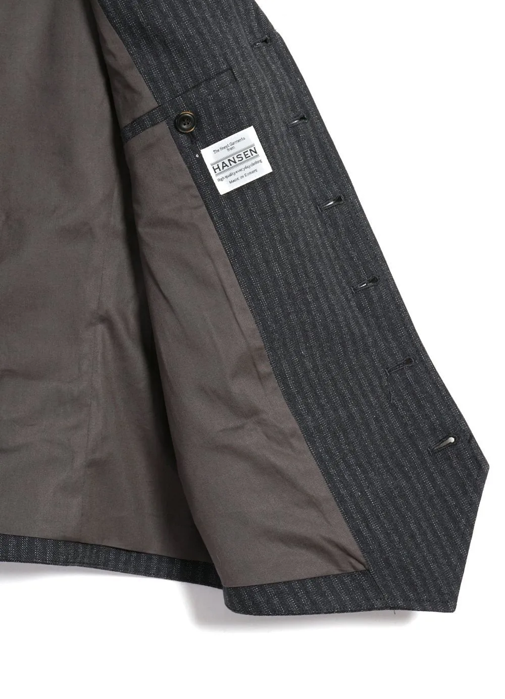 WILLIAM | Lapel Waistcoat | Grey Pin