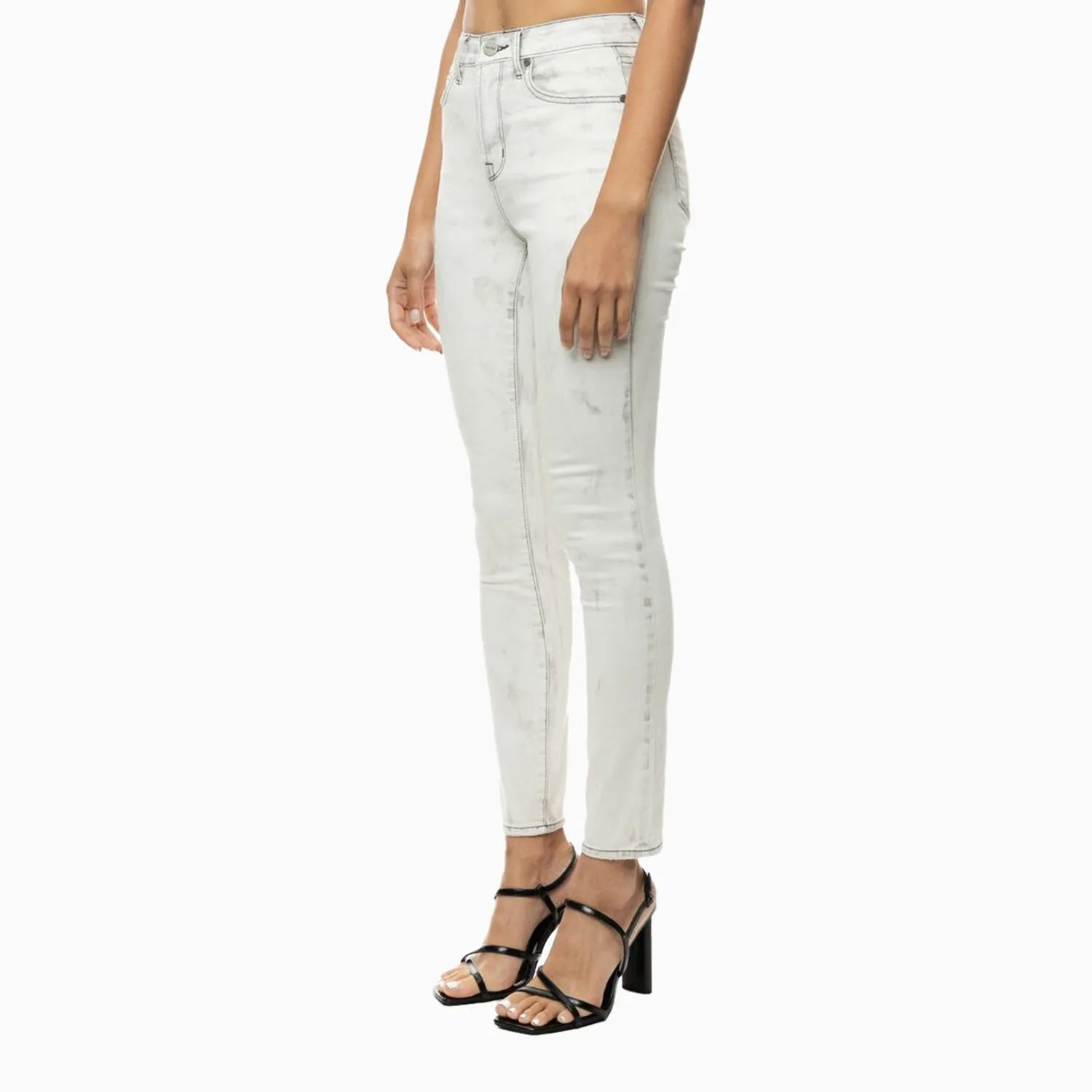 Women's Heavy Wash Basic Skinny Denim Pant